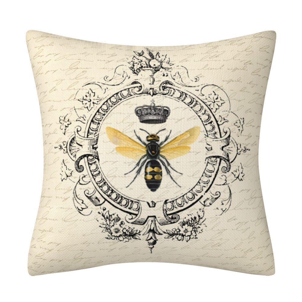 HKM-944147 Cartoon Anime Pillow Cover for Cozy Home Decor - 45x45cm Polyeste