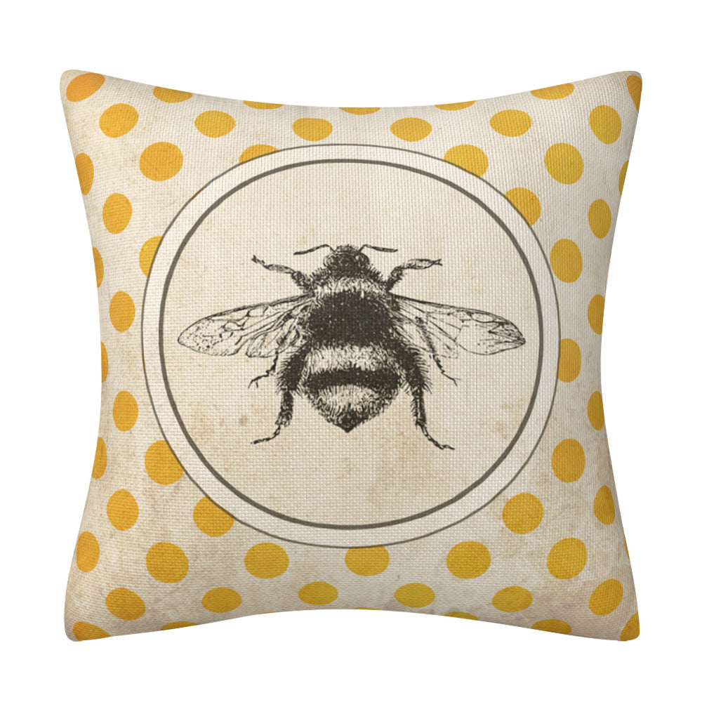 HKM-944147 Cartoon Anime Pillow Cover for Cozy Home Decor - 45x45cm Polyeste