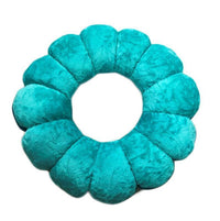 HKM-944147 Cute Donut Neck Lumbar Pillow - Pure Cotton, Foam Particle Filling, Available in Various Colors and Sizes
