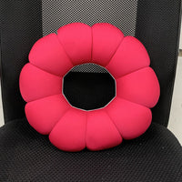 HKM-944147 Cute Donut Neck Lumbar Pillow - Pure Cotton, Foam Particle Filling, Available in Various Colors and Sizes