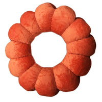 HKM-944147 Cute Donut Neck Lumbar Pillow - Pure Cotton, Foam Particle Filling, Available in Various Colors and Sizes