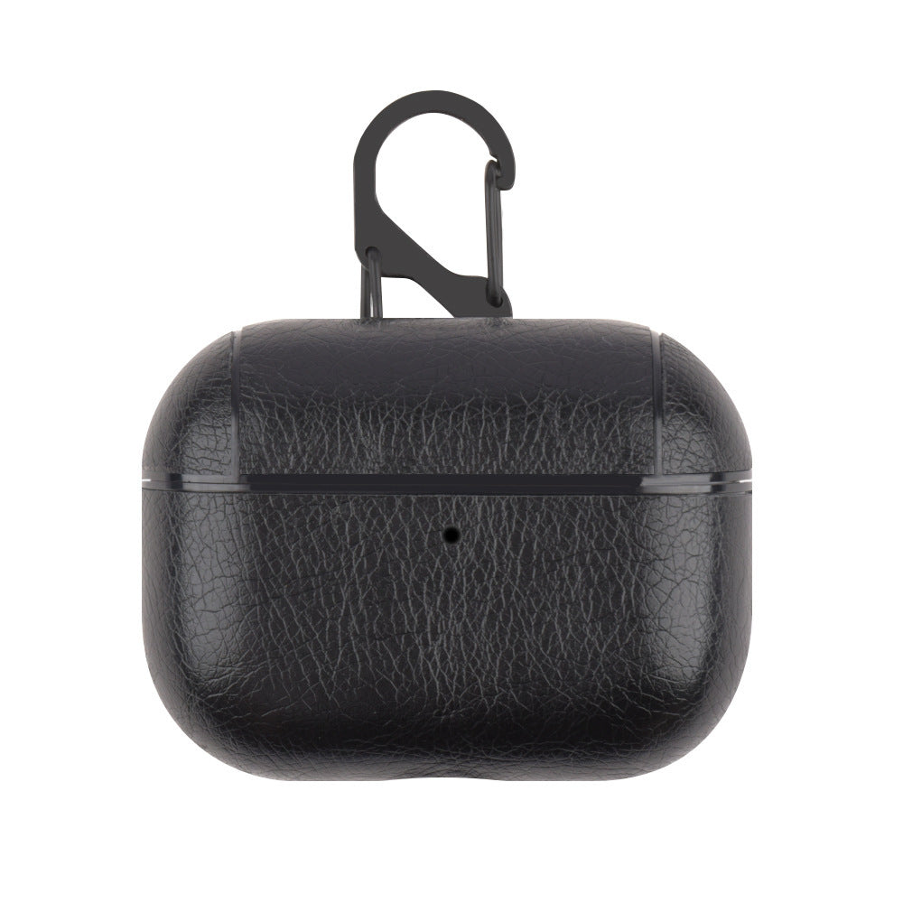 HKM-944211 Wireless Bluetooth Earphone Protector – Compatible with iPhone, Imitation Leather Back Cover, Available in Multiple Colors