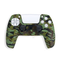 HKM-944339 Camouflage Silicone Case for Sony PS5 Controller - Durable and Flexible Game Console Accessory