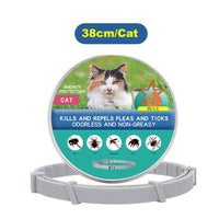 HKM-944467 Flea-Repellent Silicone Collar for Dogs and Cats - Adjustable Size and All-Season Use