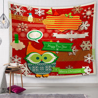 HKM-944787 Cartoon Pattern Polyester Fiber Tapestry Wall Blanket and Beach Towel in Various Sizes and Colors