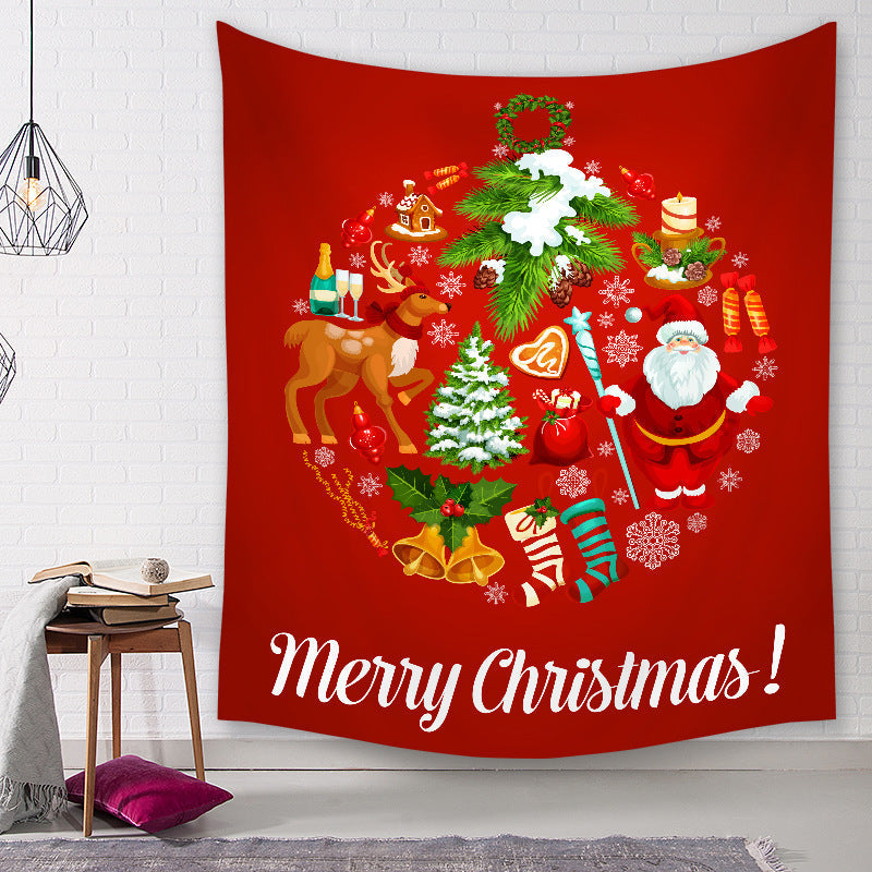 HKM-944787 Cartoon Pattern Polyester Fiber Tapestry Wall Blanket and Beach Towel in Various Sizes and Colors