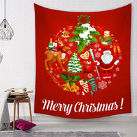 HKM-944787 Cartoon Pattern Polyester Fiber Tapestry Wall Blanket and Beach Towel in Various Sizes and Colors
