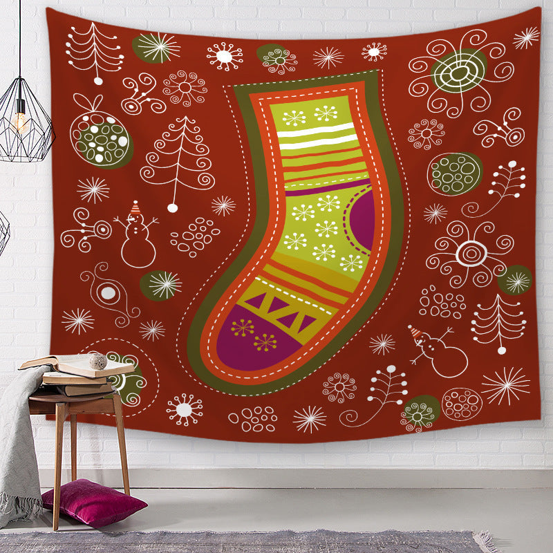 HKM-944787 Cartoon Pattern Polyester Fiber Tapestry Wall Blanket and Beach Towel in Various Sizes and Colors