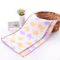 HKM-945043 Children's Cartoon Cotton Towel - Quick-Dry, Combed Yarn, Jacquard Print, Soft & Absorbent