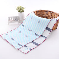 HKM-945043 Children's Cartoon Cotton Towel - Quick-Dry, Combed Yarn, Jacquard Print, Soft & Absorbent