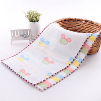HKM-945043 Children's Cartoon Cotton Towel - Quick-Dry, Combed Yarn, Jacquard Print, Soft & Absorbent