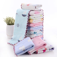 HKM-945043 Children's Cartoon Cotton Towel - Quick-Dry, Combed Yarn, Jacquard Print, Soft & Absorbent