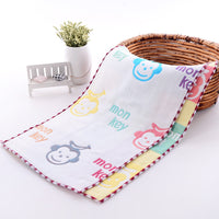 HKM-945043 Children's Cartoon Cotton Towel - Quick-Dry, Combed Yarn, Jacquard Print, Soft & Absorbent