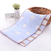 HKM-945043 Children's Cartoon Cotton Towel - Quick-Dry, Combed Yarn, Jacquard Print, Soft & Absorbent