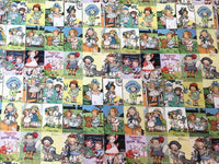 HKM-945299 Cartoon Tomato Soup Print Cotton Fabric for Children’s Clothing and DIY Projects