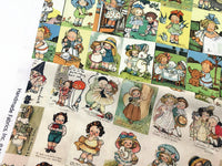 HKM-945299 Cartoon Tomato Soup Print Cotton Fabric for Children’s Clothing and DIY Projects