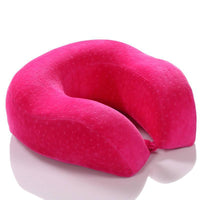 HKM-945299 Memory Foam U-Shaped Neck Pillow for Travel Comfort and Cervical Support
