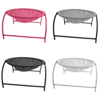 HKM-945299 Summer Mesh Cat Hammock Bed - Cozy Cloth Design in Black, Gray, White, Rose Red