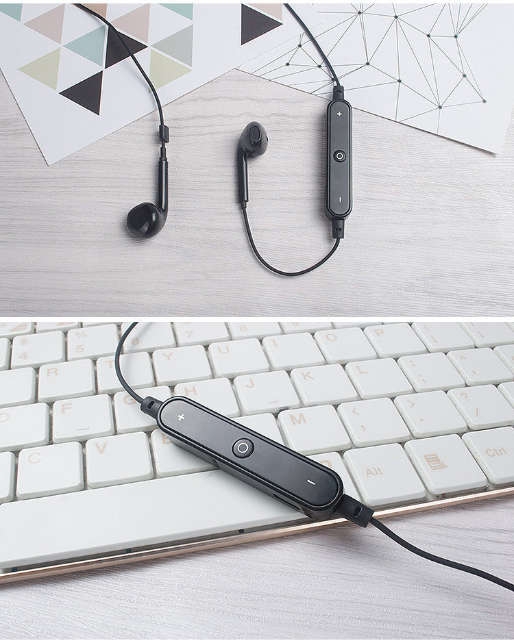 HKM-945363 Bluetooth Neckband Headphones with Stereo Sound and Call Functionality