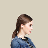 HKM-945363 Bluetooth Neckband Headphones with Stereo Sound and Call Functionality