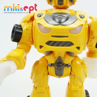 HKM-945427 Educational Light & Sound Robot Toy for Kids Aged 2-4 Years, Battery Operated Interactive Features, Fun Design