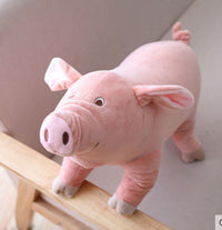 HKM-945939 Lifelike Plush Hugging Pig Toy for Kids - Soft and Cuddly Plush Doll in Multiple Sizes