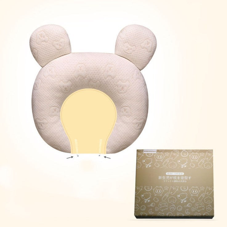 HKM-946451 Anti-Header Latex Baby Styling Pillow in Color Cotton for Infants
