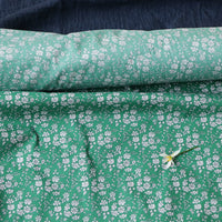 HKM-946451 Capel Long Velvet Cotton Fabric in Grass Green - 0.5m, 100% Pure Cotton, 145cm Width