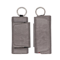 HKM-946643 ILU Protection PRIME Leather Case - Black, Pink, Gray, Wine Red, Dark Green, Wind Resistant, Gift Suitable