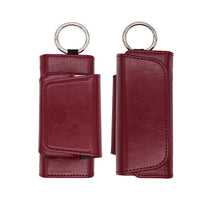 HKM-946643 ILU Protection PRIME Leather Case - Black, Pink, Gray, Wine Red, Dark Green, Wind Resistant, Gift Suitable