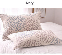 HKM-946771 Twistless Yarn Pillow Cover - Available in Blue Fireworks and Ivory White Designs