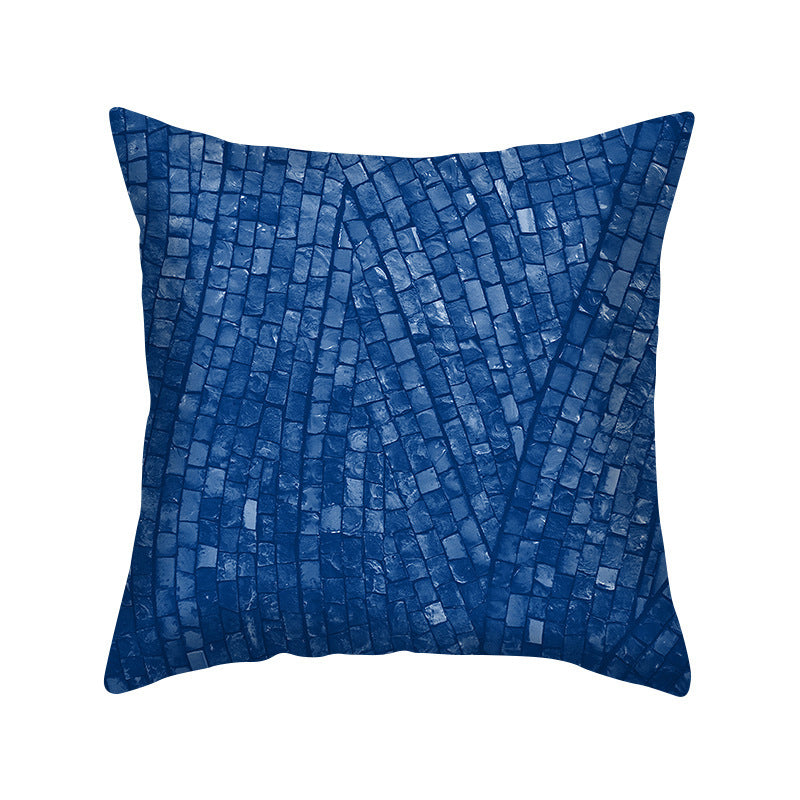 HKM-946835 Super Soft Printed Cushion Cover in Brushed Cloth and Imitation Linen, 45x45cm