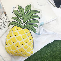 HKM-946899 Korean Style Plush Cushion Pillow - Pineapple & Cactus Designs (49*30CM & 55*32CM)