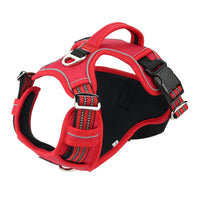 HKM-946963 Durable Dog Chest Strap with Reflective Edges and Dual Traction Options