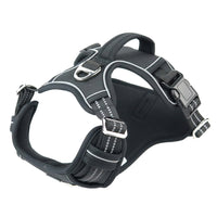 HKM-946963 Durable Dog Chest Strap with Reflective Edges and Dual Traction Options