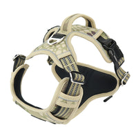 HKM-946963 Durable Dog Chest Strap with Reflective Edges and Dual Traction Options