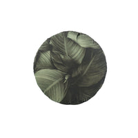 HKM-947091 American Country Vintage Plush Jacquard Pillowcase - Deep Forest and Sandy, 45x45CM & 30x50CM