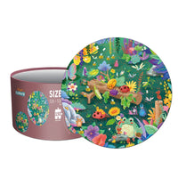 HKM-947347 150-Piece Round Jigsaw Puzzle for Children - Educational and Creative Brain Development Toy in Gift Box