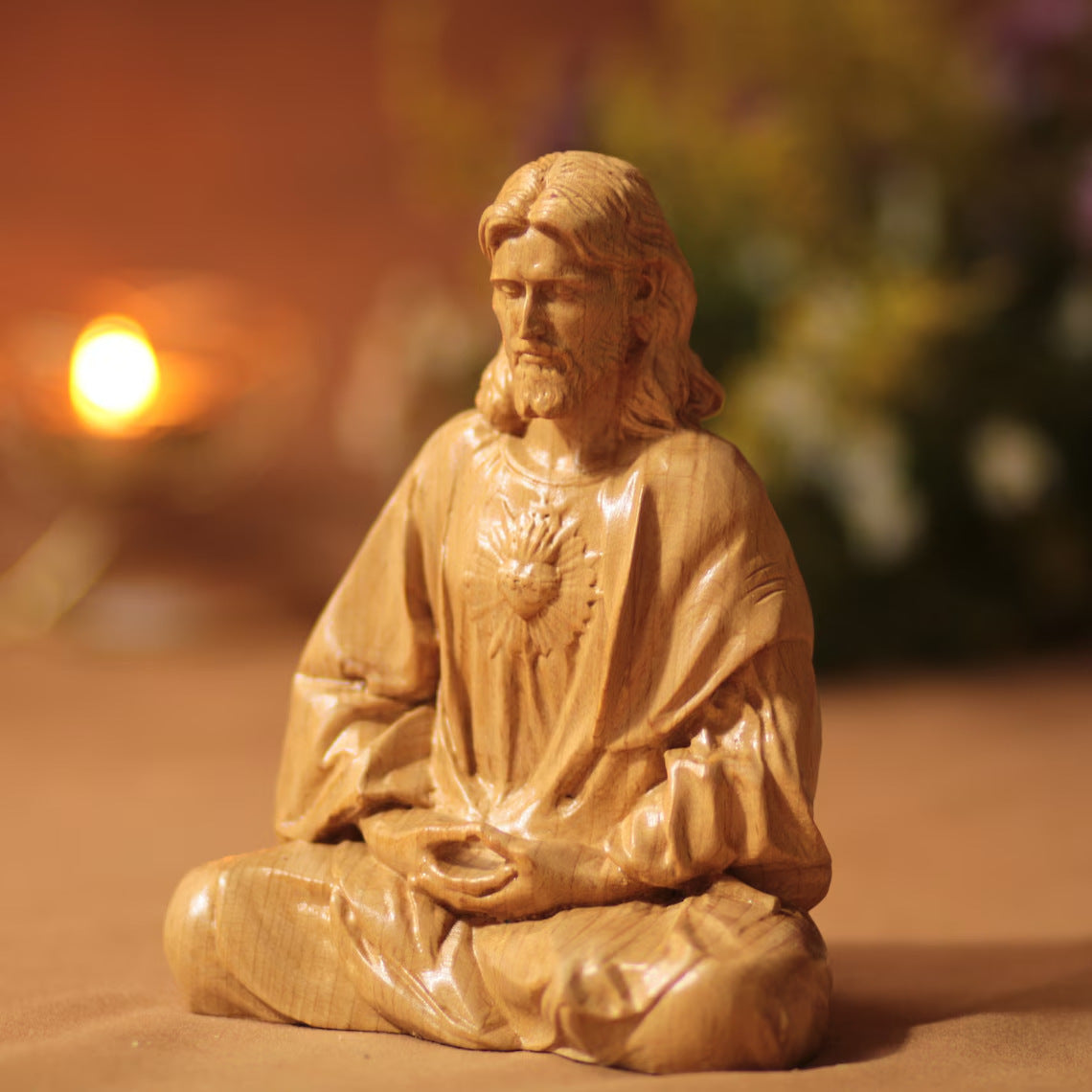 HKM-947539 Jesus Resin Ornaments for Holiday Home Decorations - 10cm & 15cm Sizes