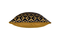 HKM-947731 Geometric Jacquard Flannelette Cushion Cover with Optional Core - 45x45cm & 50x50cm Sizes
