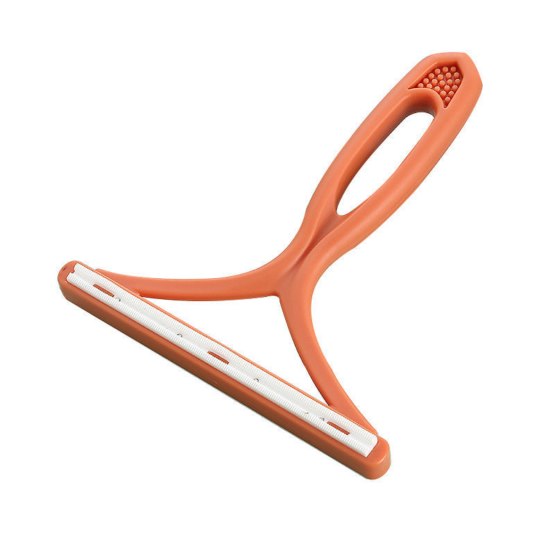 HKM-947859 Double-Sided Manual Hair Remover for Sweaters and Woolen Coats with Ergonomic Handle