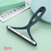 HKM-947859 Double-Sided Manual Hair Remover for Sweaters and Woolen Coats with Ergonomic Handle