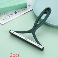 HKM-947859 Double-Sided Manual Hair Remover for Sweaters and Woolen Coats with Ergonomic Handle