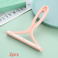 HKM-947859 Double-Sided Manual Hair Remover for Sweaters and Woolen Coats with Ergonomic Handle