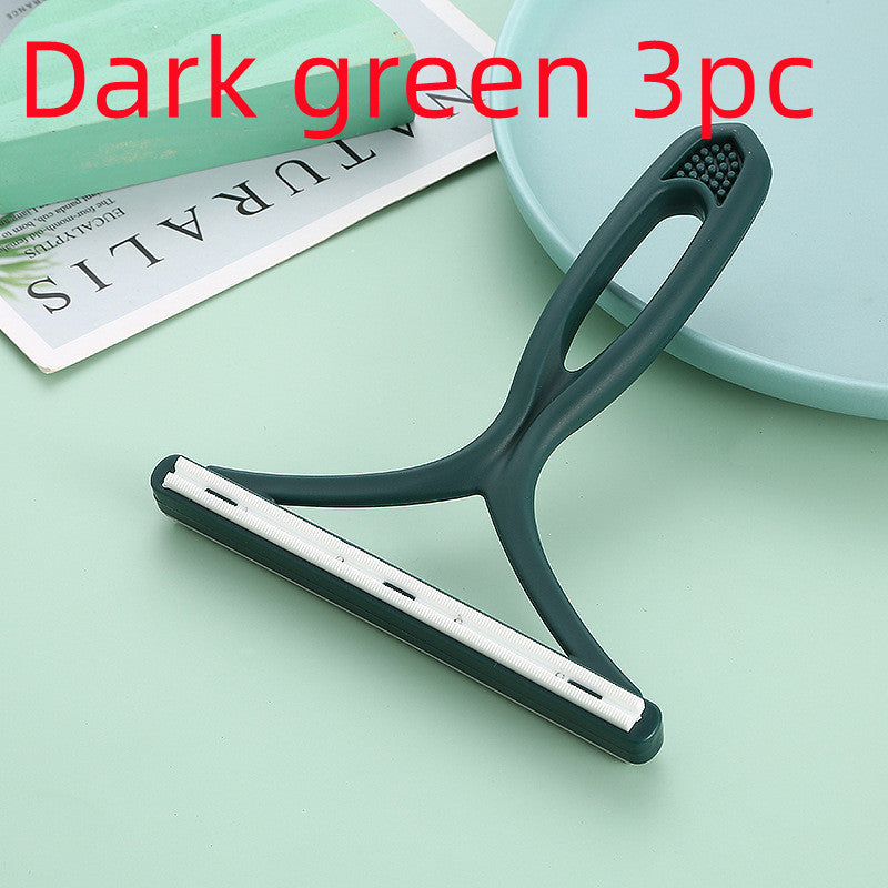 HKM-947859 Double-Sided Manual Hair Remover for Sweaters and Woolen Coats with Ergonomic Handle