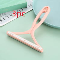 HKM-947859 Double-Sided Manual Hair Remover for Sweaters and Woolen Coats with Ergonomic Handle