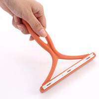 HKM-947859 Double-Sided Manual Hair Remover for Sweaters and Woolen Coats with Ergonomic Handle