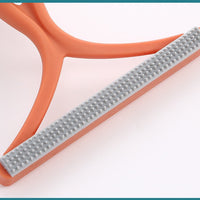 HKM-947859 Double-Sided Manual Hair Remover for Sweaters and Woolen Coats with Ergonomic Handle