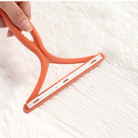 HKM-947859 Double-Sided Manual Hair Remover for Sweaters and Woolen Coats with Ergonomic Handle