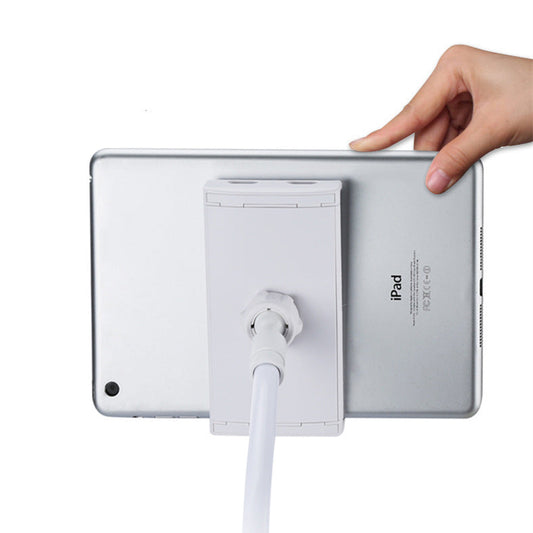 HKM-947987 Aluminum Alloy Single Arm Cell Phone and Tablet Holder for 4-Inch Devices, 200mm Hole Spacing, Supports Up to 3kg